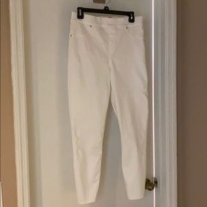 SPANX Distressed Denim Leggings